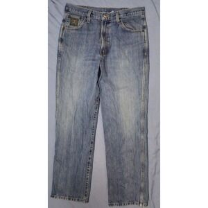 Cinch Jeans Mens 33x30 Light Blue Denim Cowboy‎ Workwear